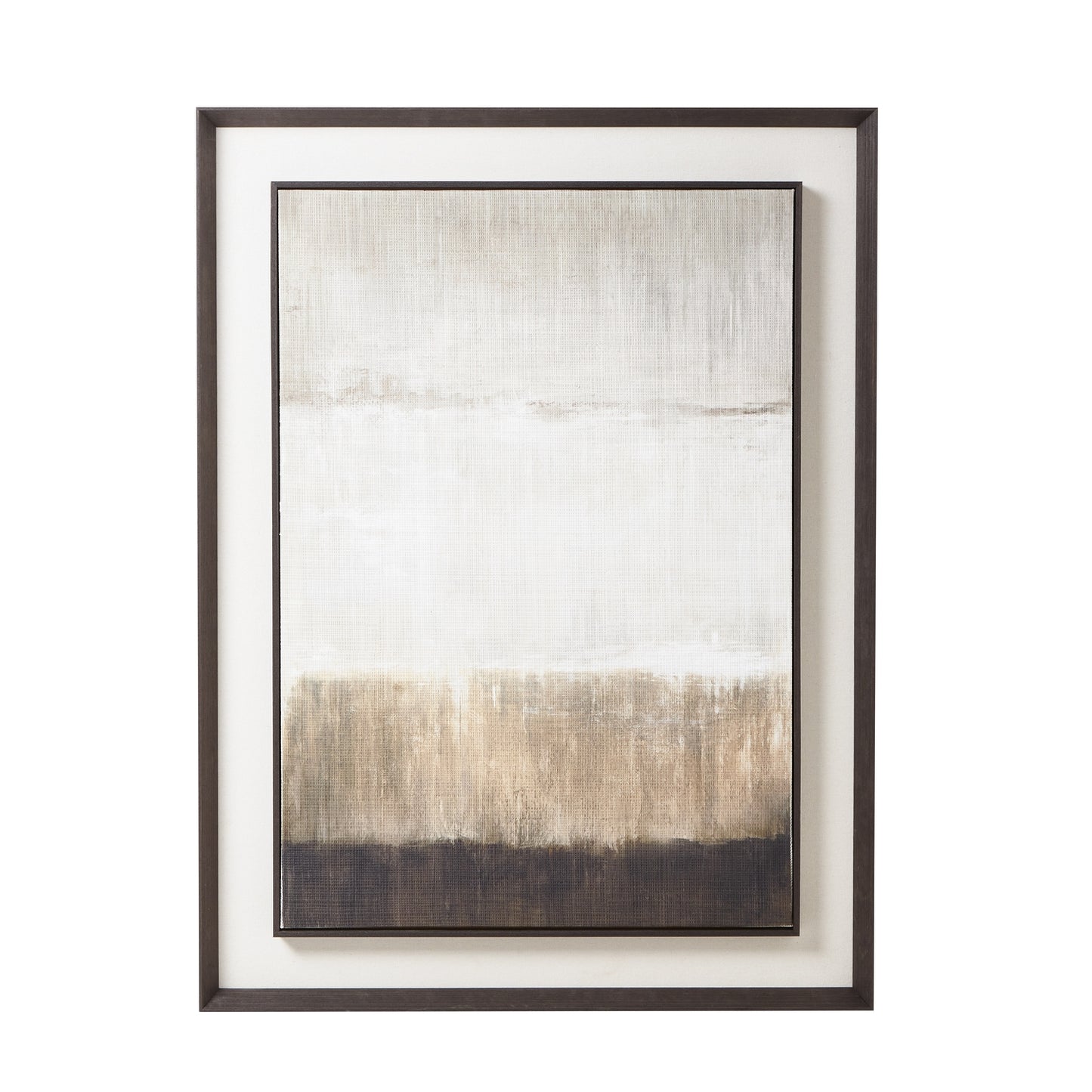 Abstract Neutrals Linen Painting