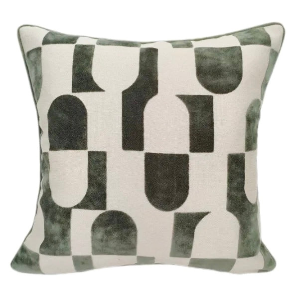 Paul Moneypenny Sage Retro Cushion
